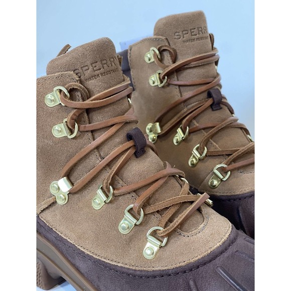 SPERRY THE SUMMIT BOOT, LEATHER, BROWN. WOMENS SZ 8.5 NWT. RETAIL $130 - Picture 5 of 11